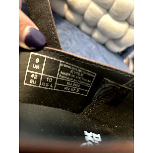 Dr Martens Rich Brown Eviee Chunky Platform Heels size 10/EU 42 - Picture 7 of 7